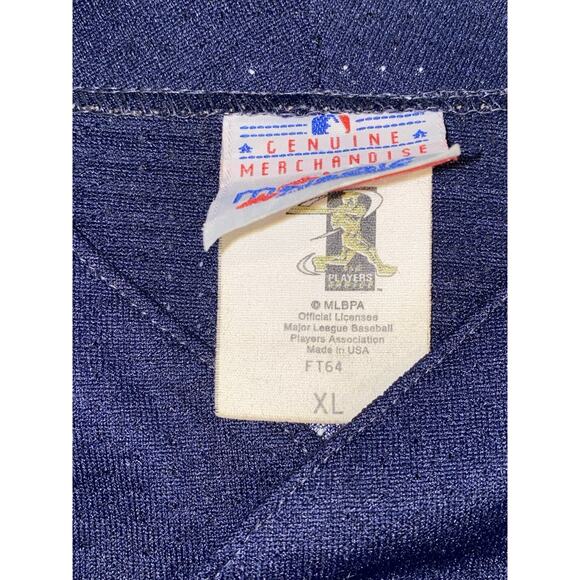 Vintage Authentic New York Yankees Jersey Derek Jeter #2 Majestic Navy Mens XL - Picture 6 of 8